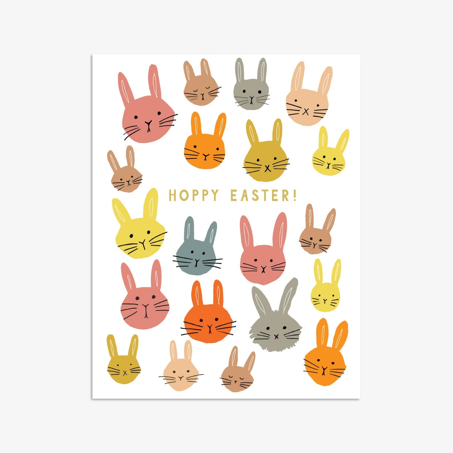 Bunnies Easter Card