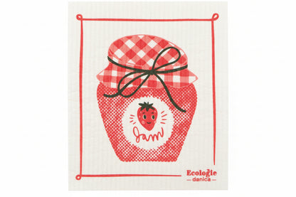 Swedish Dishcloth Strawberry Jam