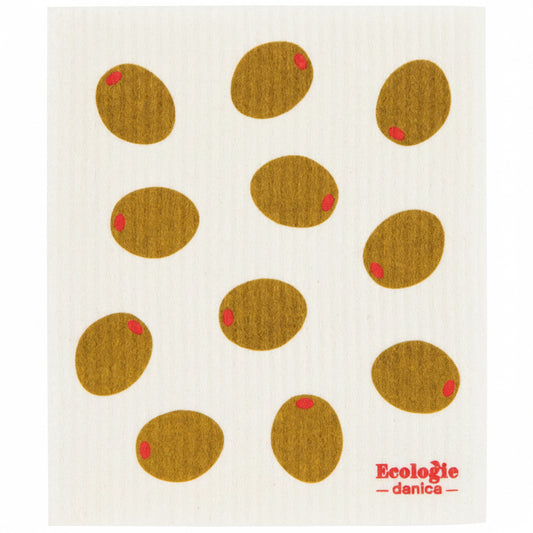 Swedish Dishcloth Tossed Olives