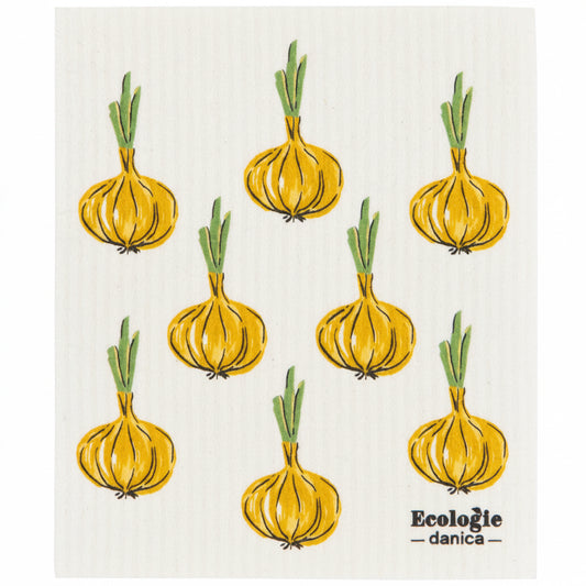 Swedish Dishcloth Veggie Stand Onions