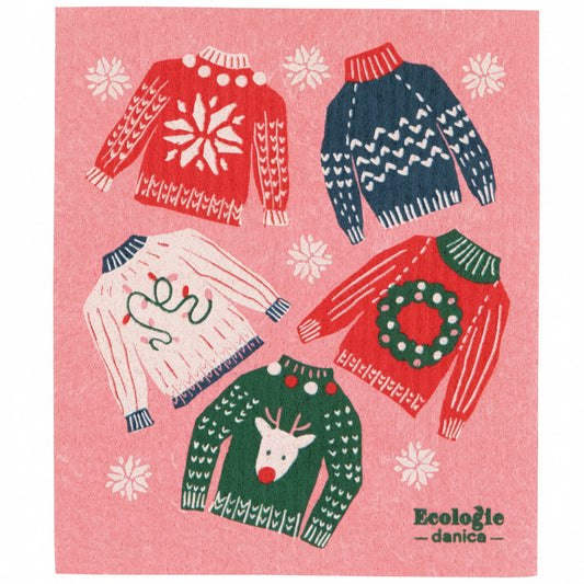 Swedish Dishcloth Merry Knitmas