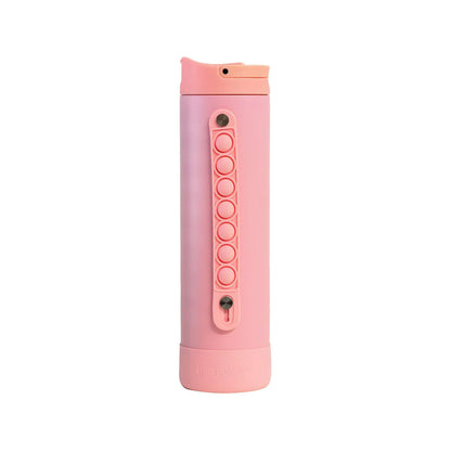 Rose Iconic Pop Fidget Water Bottle