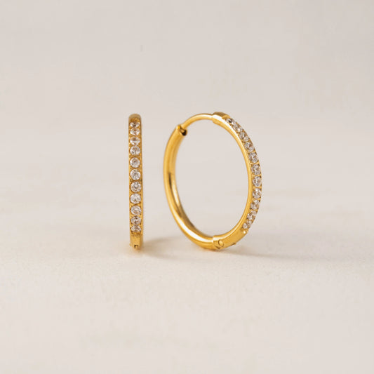 Evie 20mm Hoops Gold