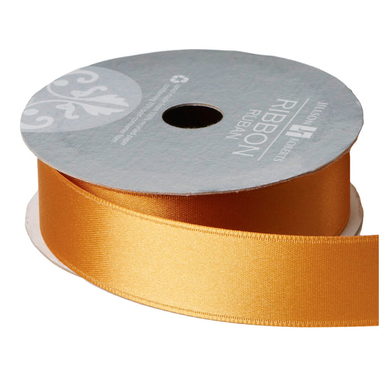 Fancy Satin Ribbon 1" Ribbon Gold