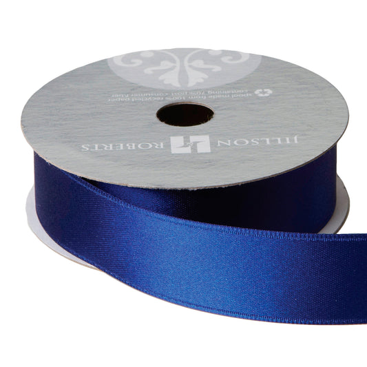 Fancy Satin Ribbon 1" Ribbon Navy