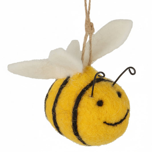 Felt Bee Ornament