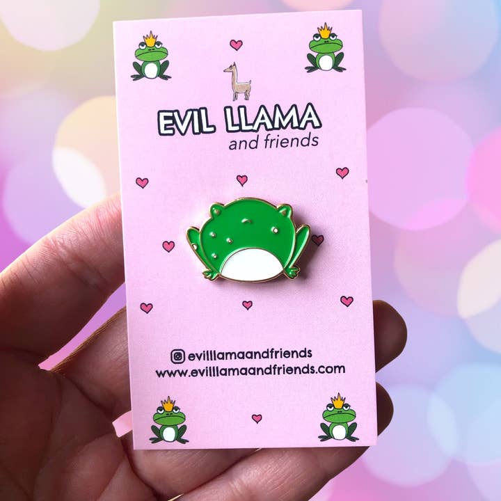 @26 Froggy Enamel Pin