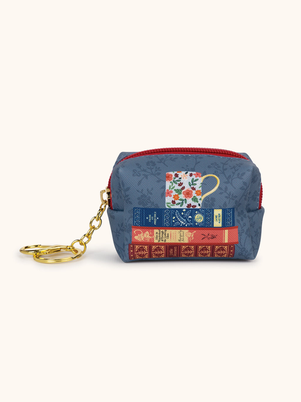 Fully Booked Keychain Pouch