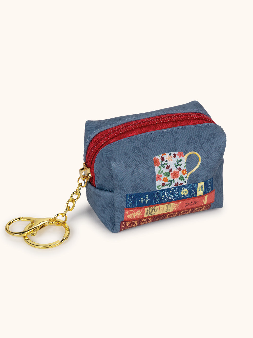 Fully Booked Keychain Pouch