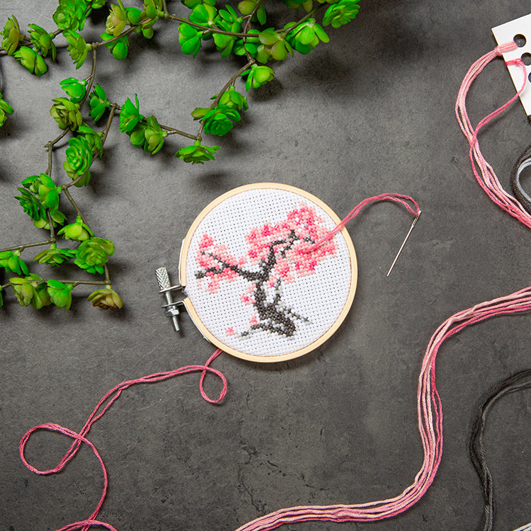 Mini Cross Stitch Embroidery Kit