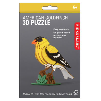 American Goldfinch 3D Puzzle