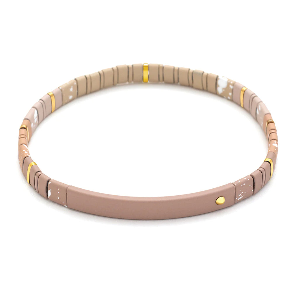 Good Karma Ombre Bracelet - Gratitude Fawn/Gold