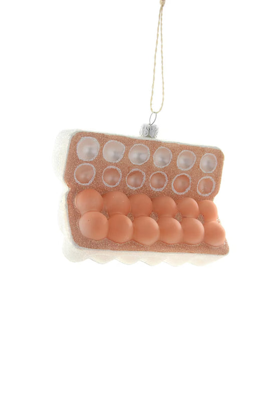 Organic Eggs Ornament