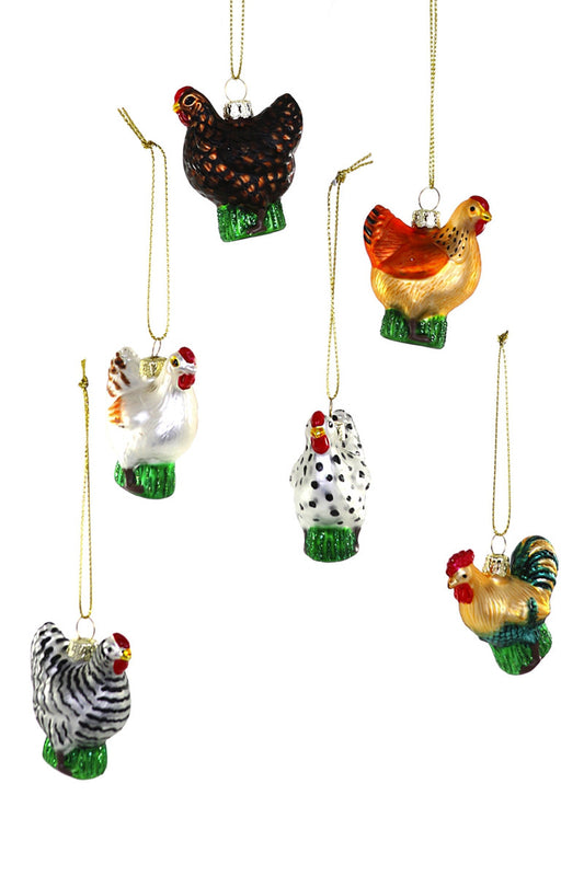 Farmstead Chickens Ornament