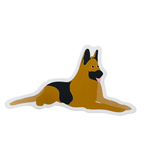 S114 Stickers Large German Shepard