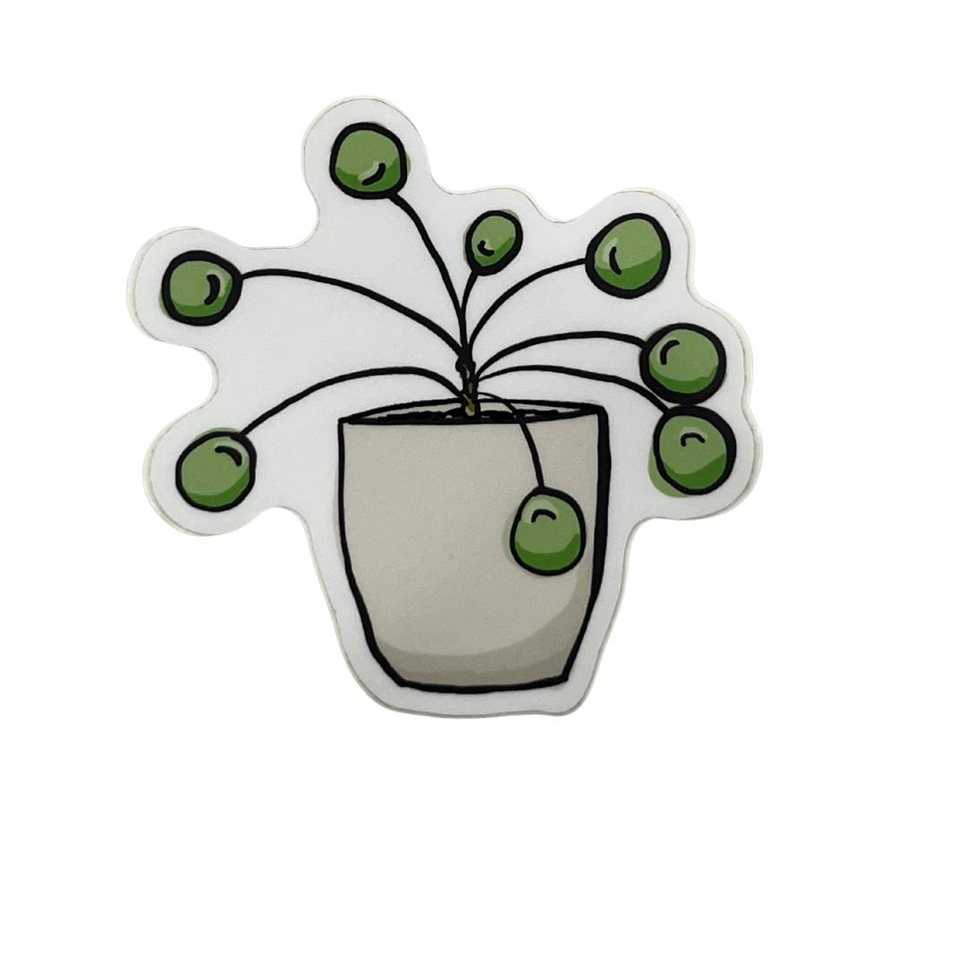 S28 Stickers Large Pilea