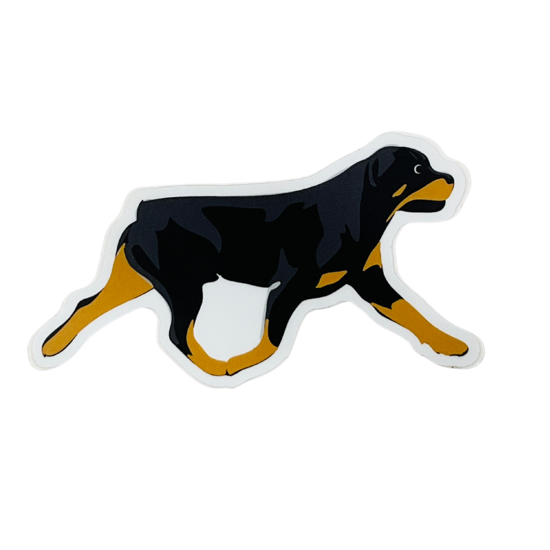 S117 Stickers Large Rottweiler