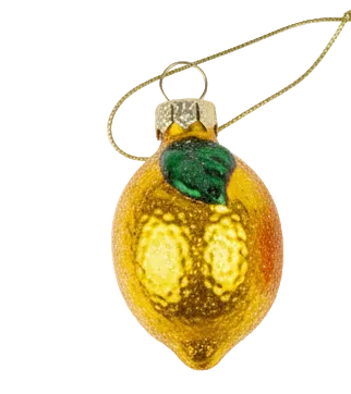 Glass Fruits Ornament