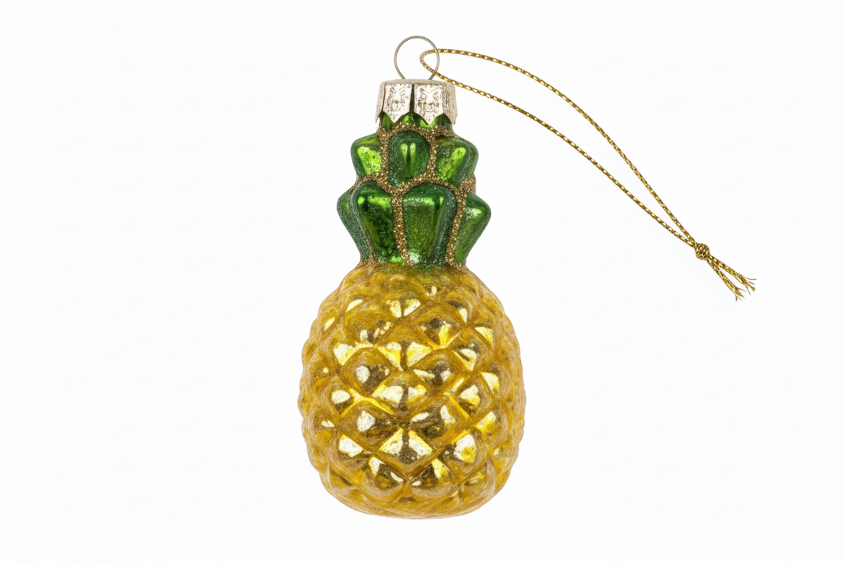 Glass Fruits Ornament