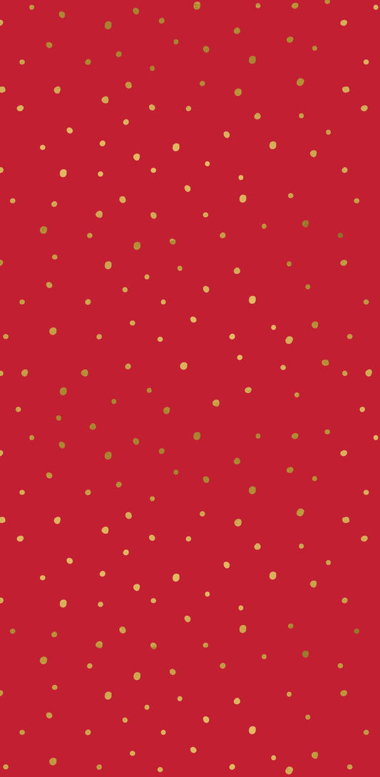 Gold Flecks-Red Tissue