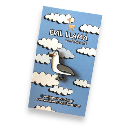 @24 Gus The Gull Enamel Pin