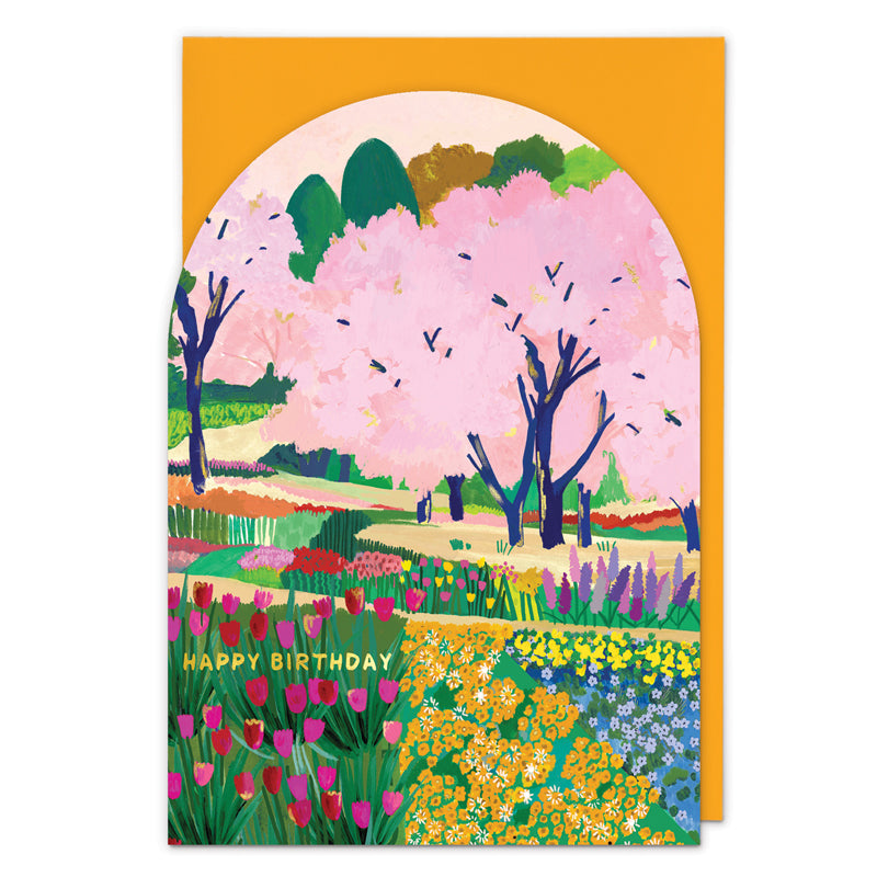 Sakura Trees Card