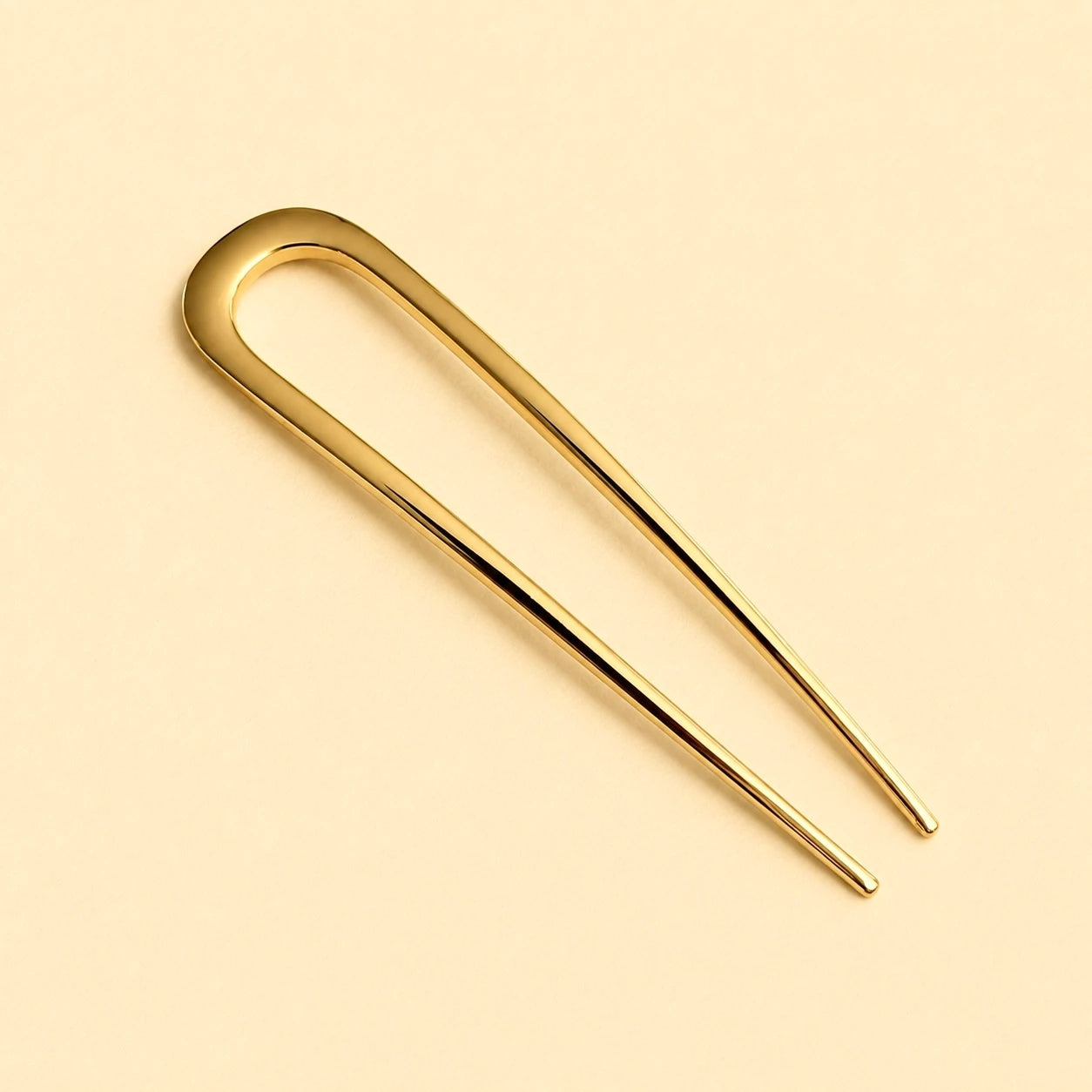 Lydia French Hair Pin Gold