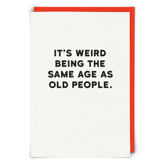 Old People Card