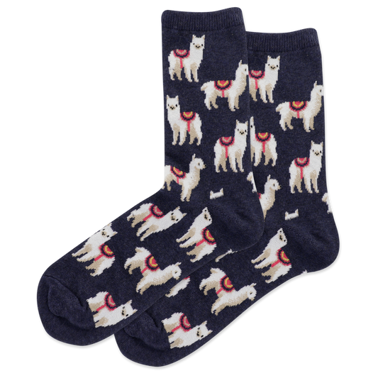 Llama Women's Crew Socks
