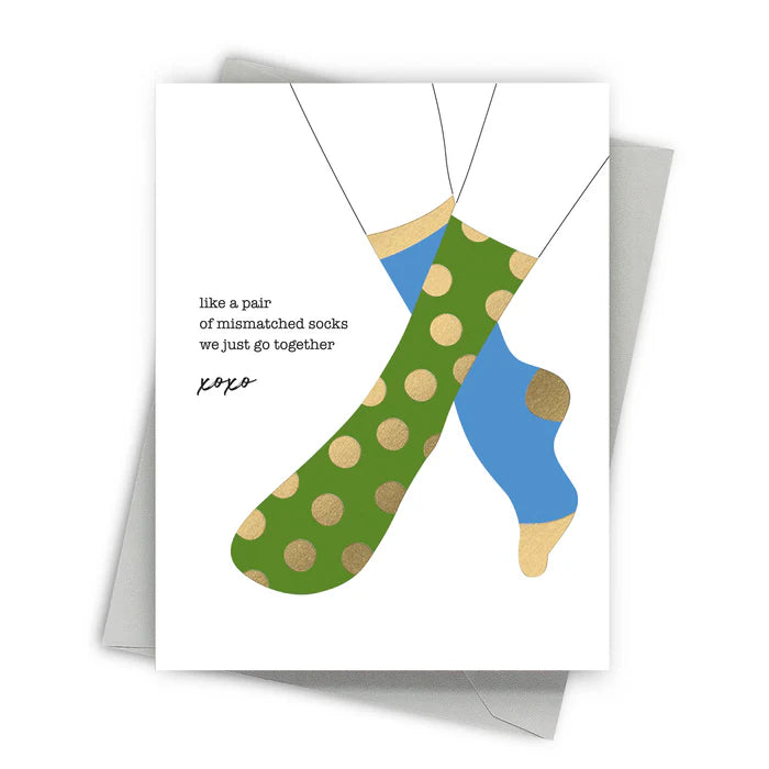 Mismatched Socks Card