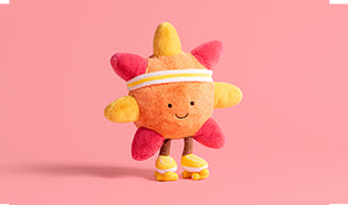 Amuseables Sun Roller Skates Plush Toy
