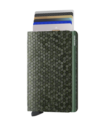 Slimwallet Hexagon Green