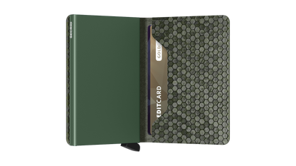 Slimwallet Hexagon Green