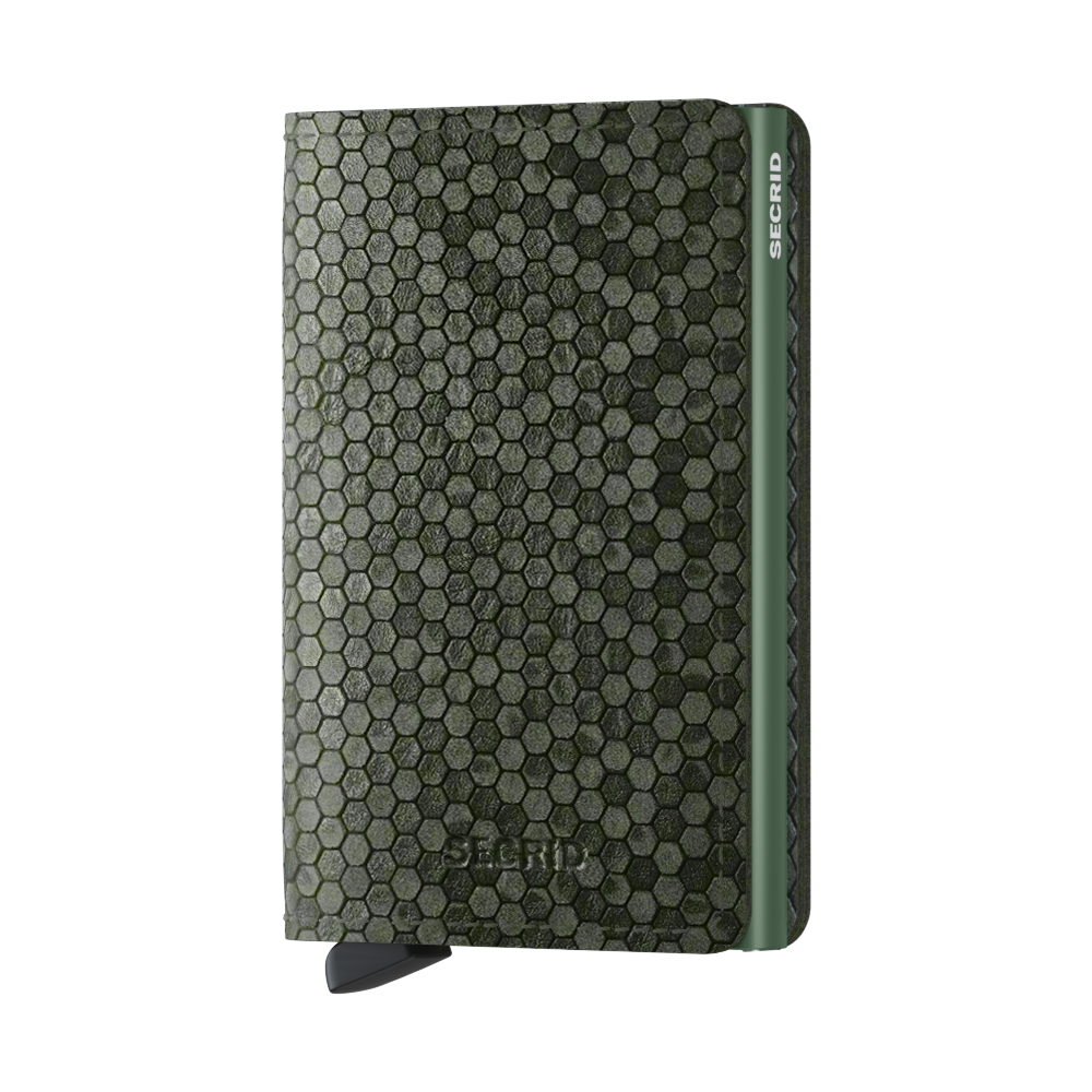 Slimwallet Hexagon Green