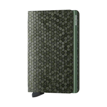 Slimwallet Hexagon Green