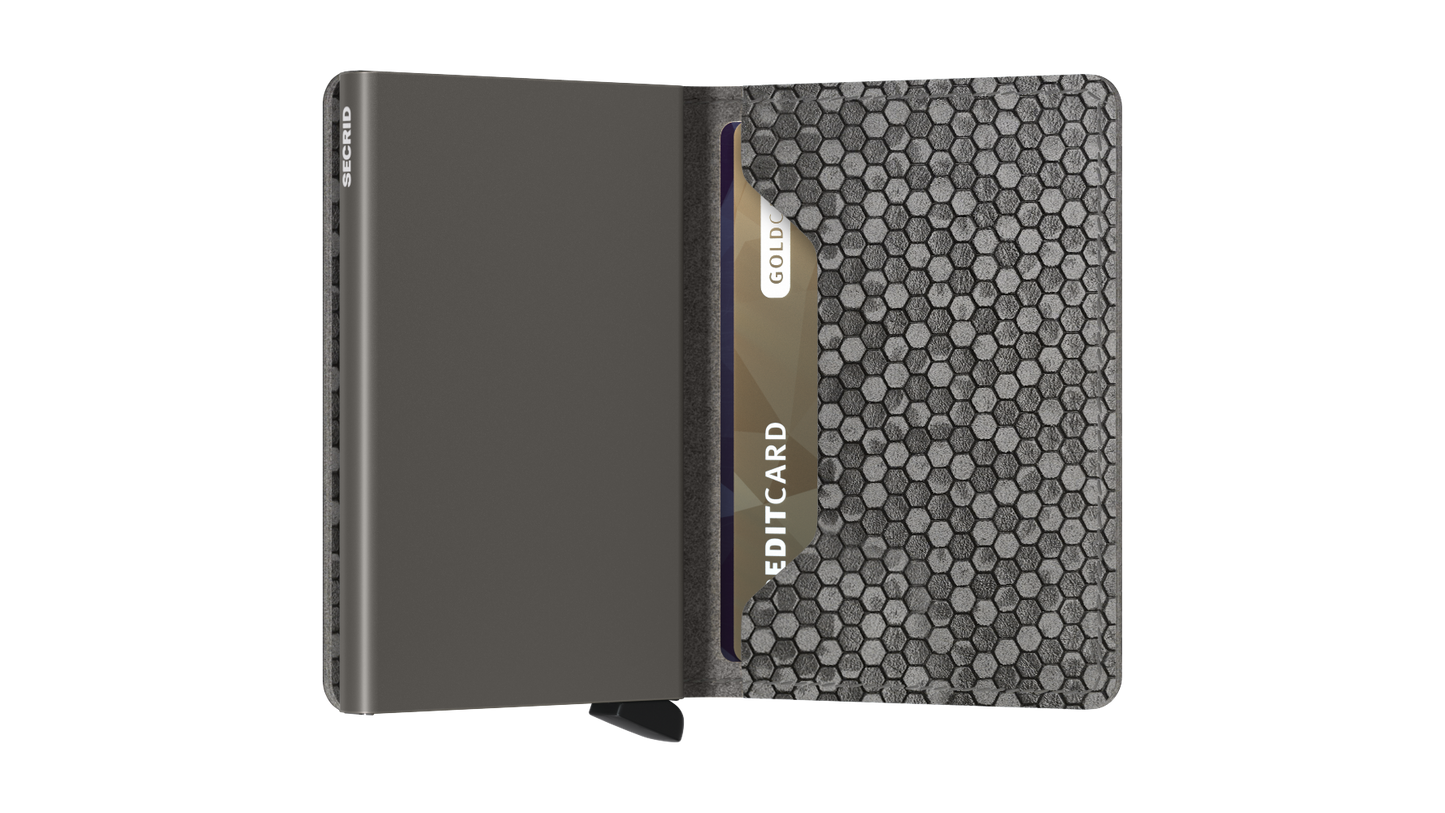 Slimwallet Hexagon Grey