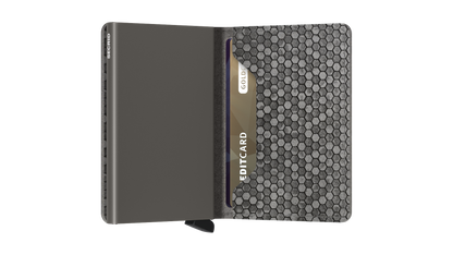 Slimwallet Hexagon Grey