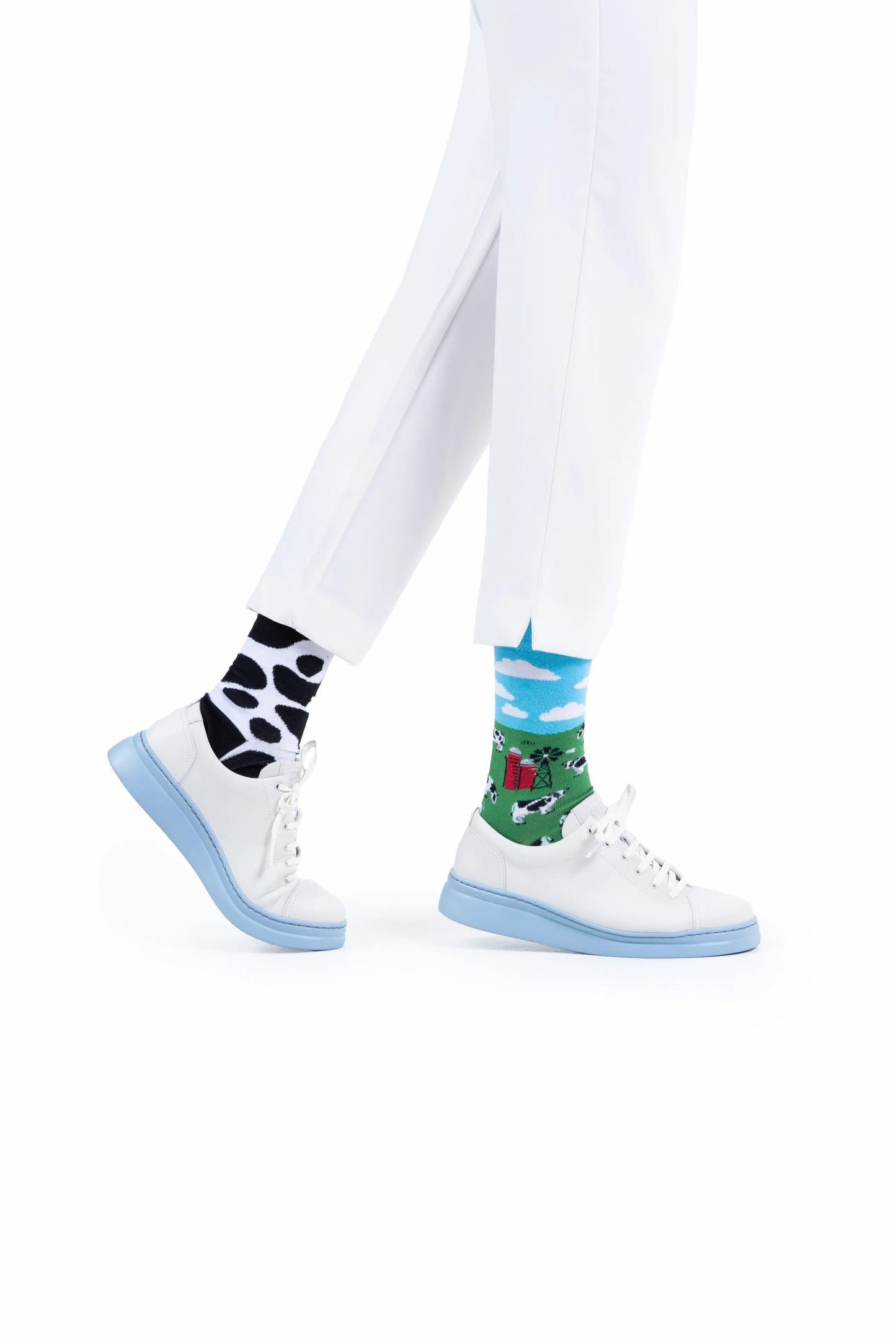 Holy Cow Crew Socks