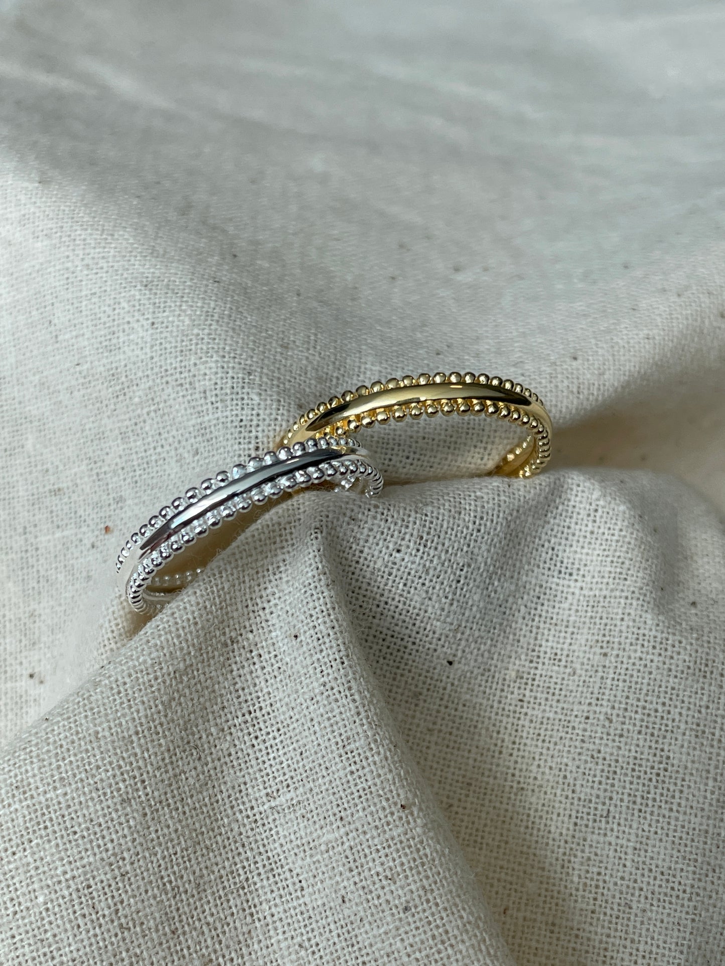 Slim Milgrain Edge Band Ring