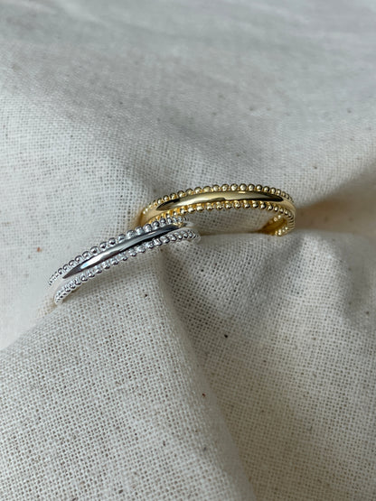 Slim Milgrain Edge Band Ring