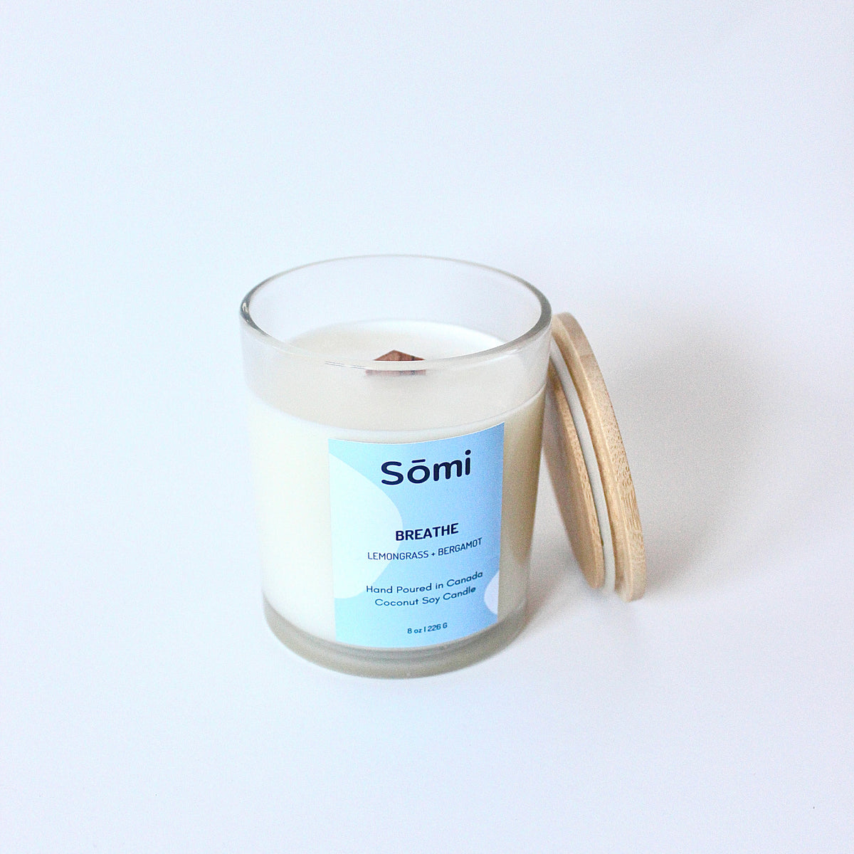 Breathe Large Candle