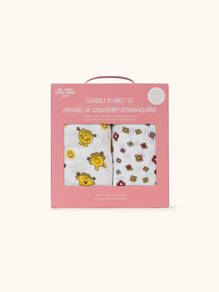 Swaddle Blanket Set Little Miss Sunshine