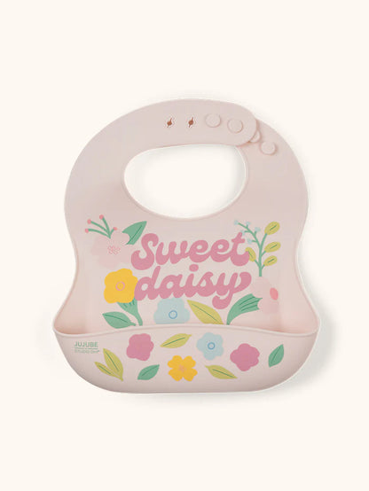 Silicone Bib Sweet Daisy