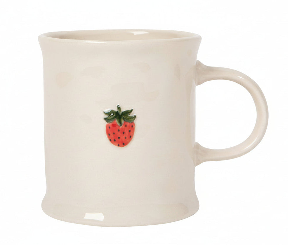 Strawberry Embossed Mug