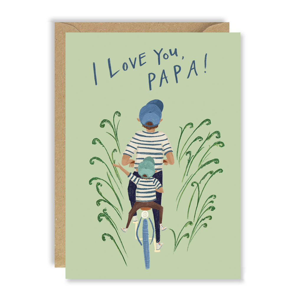 Father's Day Bike Card