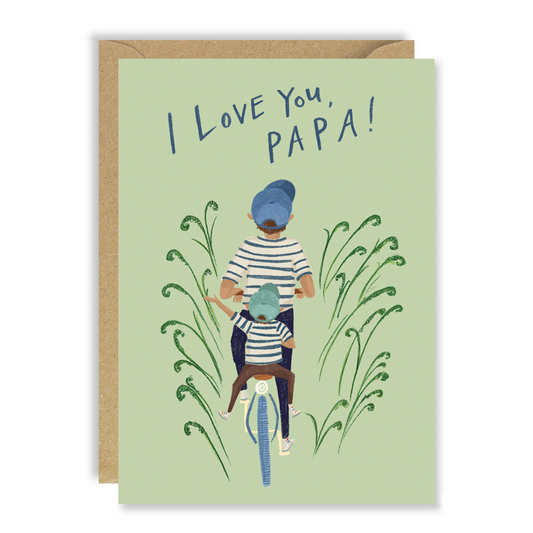 Father's Day Bike Card
