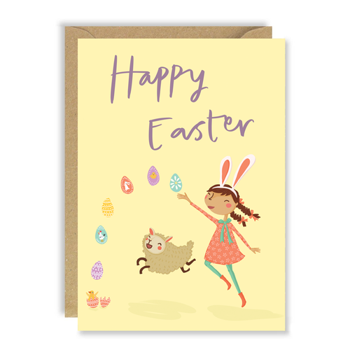 Easter Skipping Card