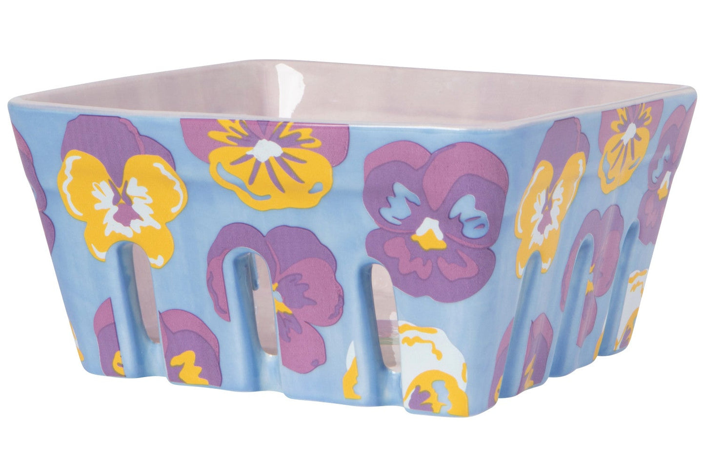 Pansy Berry Basket Large