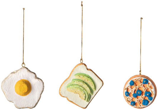Brunch Club Mache Ornament
