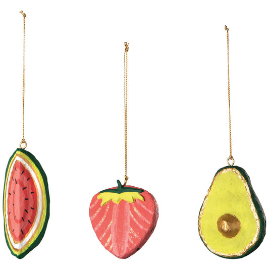 Tutti Frutti Marche Christmas Tree Ornaments